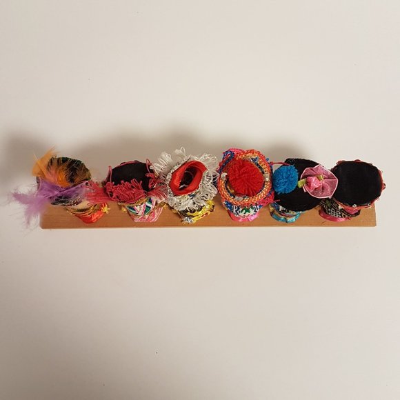 Chinese Cultural Collection Cut Paper, Peg Dolls, Zodiac Medallion Book, Hat Cap - Picture 3 of 16